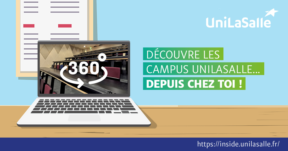 accéder à la visite virtuelle des campus UniLaSalle