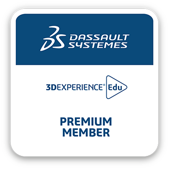 logo Dassault Systèmes 3D Experience Edu Premium Member