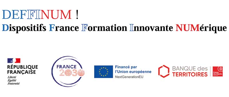 LOGO DEFFINUM - Dispositifs France Formation Innovante NUMérique