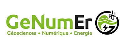 Logo GeNumEr - Géosciences - Numérique - Énergie