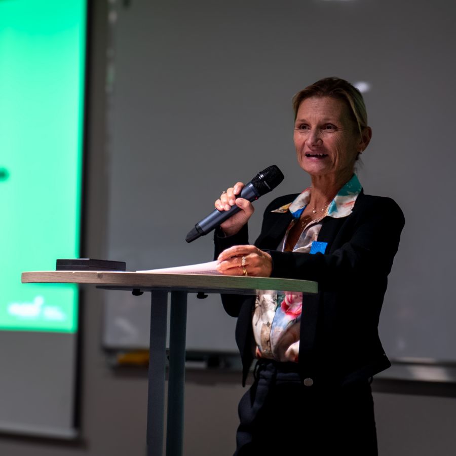 Karine Laval, Directrice de la Recherche et de l'Innovation à UniLaSalle, discours de cérémonie de remise de médaille de l'ordre national du mérite