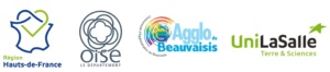 Logos AgriLab - co-financeurs construction et équipements