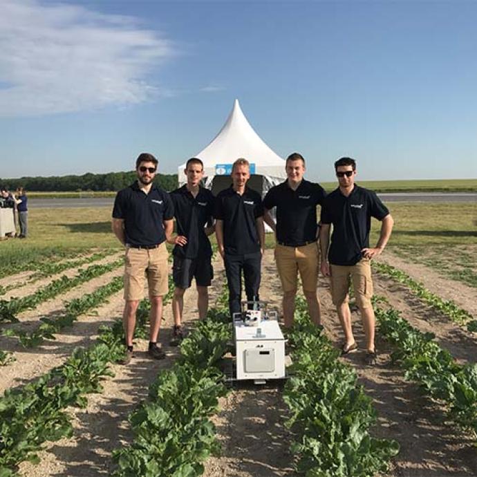 UniLaSalle students in agromachining, winners of the Rob'Olympiades