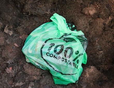 When will we have biodegradable plastic waste that can be composted at home?